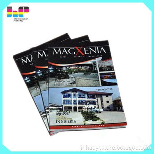 cheap A4 matt art paper softcover magazine printing